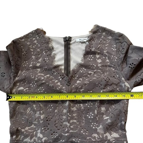 Soieblu Lace Eyelet High Low Dress Size Medium - Picture 11 of 13